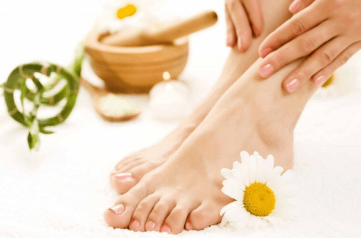 Personal hygiene controls as a prevention of fungi on the legs